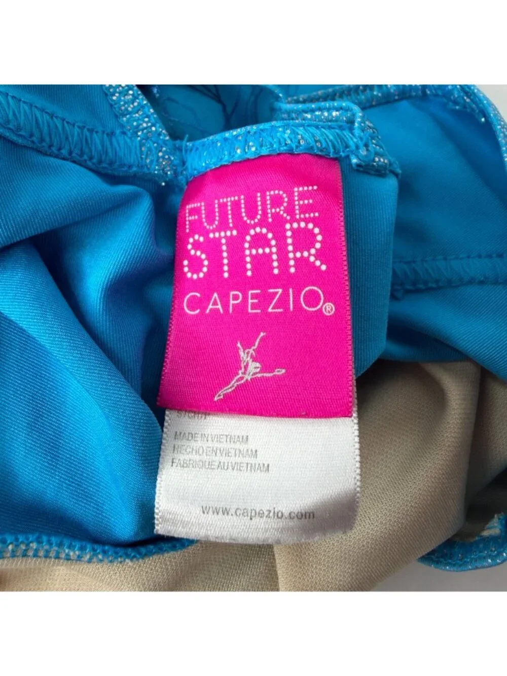Capezio Future Star Blue Dance Leotard Size Child Small